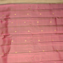 Gadwal pure silk cream colour saree