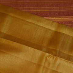 Kanchivaram Pure silk Yellow saree with thread work boarder