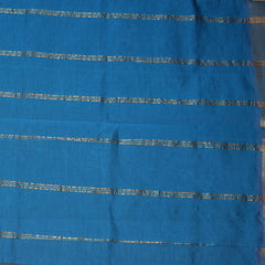 Semi Silk Cotton Grey saree with jari boarder