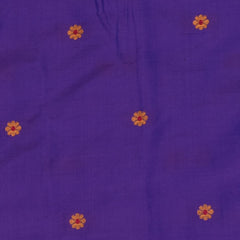 Gadwal paithani pure silk Violet Saree with Blouse