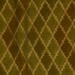 Benarasi cora silk pastel green saree with jari boarder