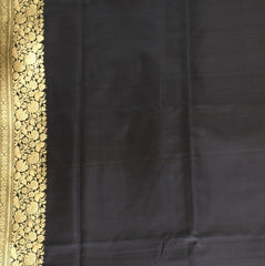 Banarasi Black Saree Jari Boarder with Blouse