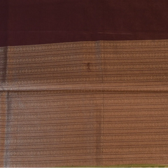 Banarasi Monga Moss Green Saree with Blouse