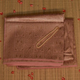 Pink Benares Chanderi Saree with Full Zari Work
