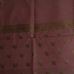 Pink Benares Chanderi Saree with Full Zari Work