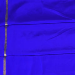 Mysore Crepe Silk Electric Indigo Saree