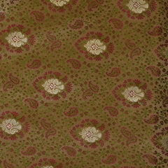 Banarasi Ar Silk Beige Saree Jari Thread Work Boarder with Blouse