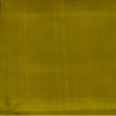 Kanchipuram Silk Mustard Green Saree with Blouse