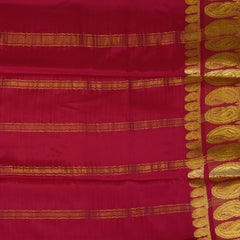 Mysore Crepe Silk Ruby Rose Saree