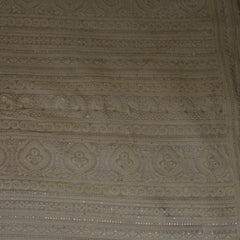 Georgette Pure White Saree with Blouse