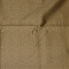 Pale Gold Benares Chanderi Saree with Full Zari