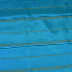 Mysore Crepe Silk Sky Blue Saree