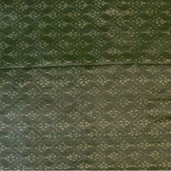 Pochampally Ikkat Jade Green Saree with Green Zari Border and Blouse