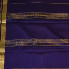 Mysore Crepe Silk Deep Violet Saree