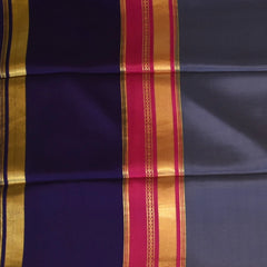 Mysore Crepe Silk Deep Violet Saree