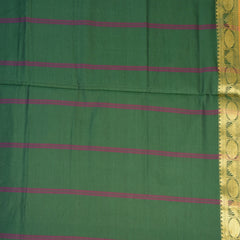 Semi Cotton Grape wine saree with jari boarder