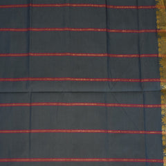 kanchi silk cotton deep pink saree with jari boarder