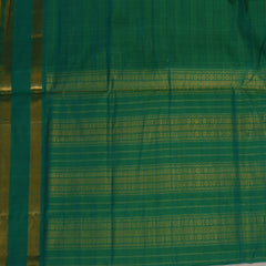 silk cotton yellow green saree with jari boarder