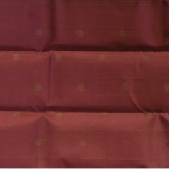Kanchipuram Silk Mauve Saree with Blouse