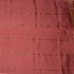 Kanchi Semi Cotton Silk Onion peel saree with jari boarder