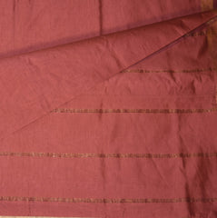 Kanchi Semi Cotton Silk Onion peel saree with jari boarder