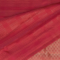 Kanchivaram pure silk Pink saree with jari boarder