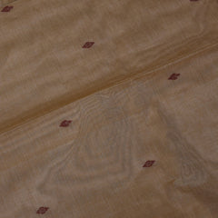 Kanchi Cotton Cream saree with jari boarder