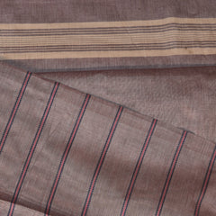 Kanchi Cotton Lavender saree with thread boarder