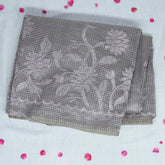 4341 lailac benarasi super net saree