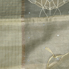 4350 dusky green super net benarasi saree