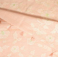 4347 peach super net benarasi saree