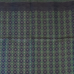 Pochampally ikkat Slate Blue Saree with Blouse