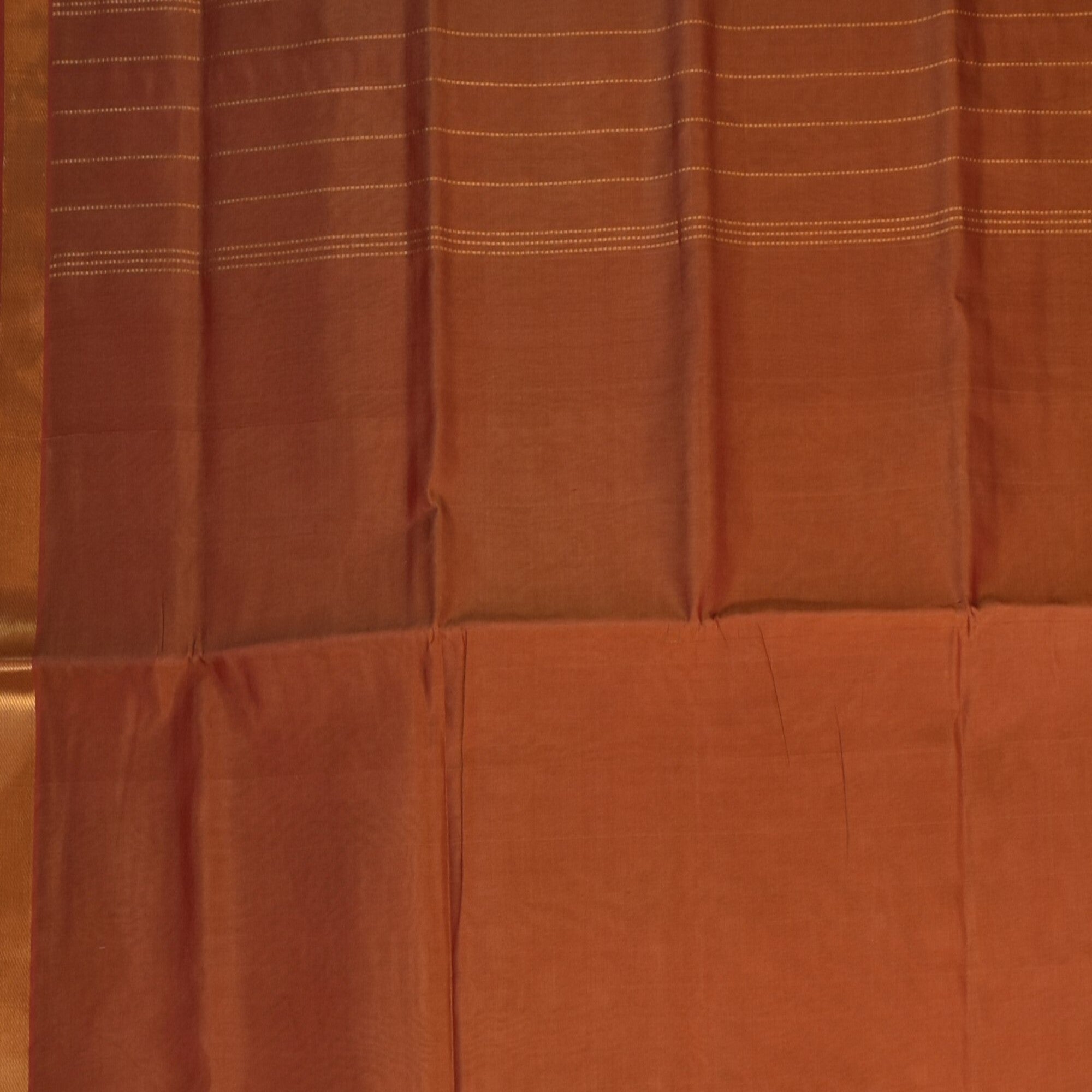 Kanchi silk cotton peach saree with blouse
