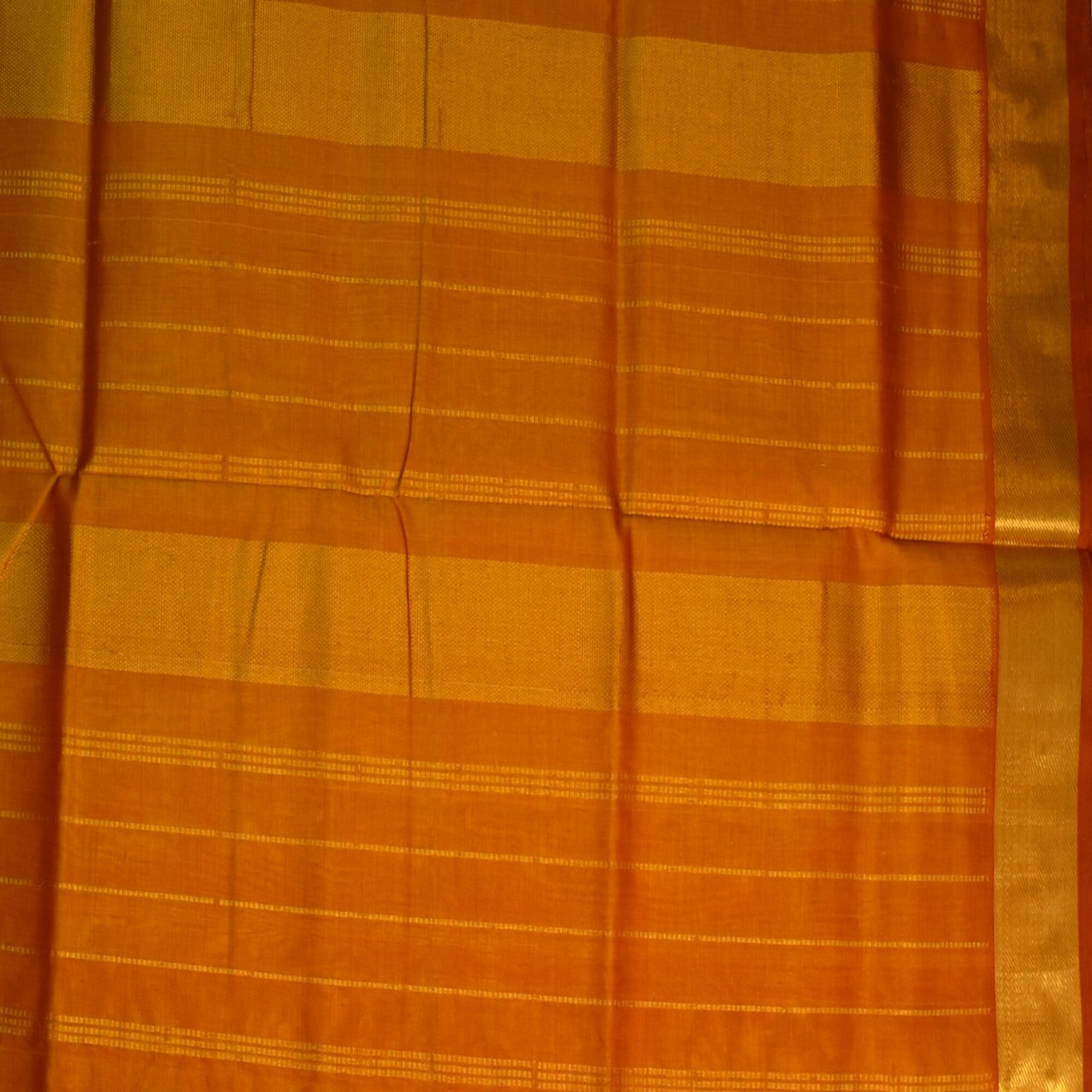 Kanchi silk cotton peach saree with blouse