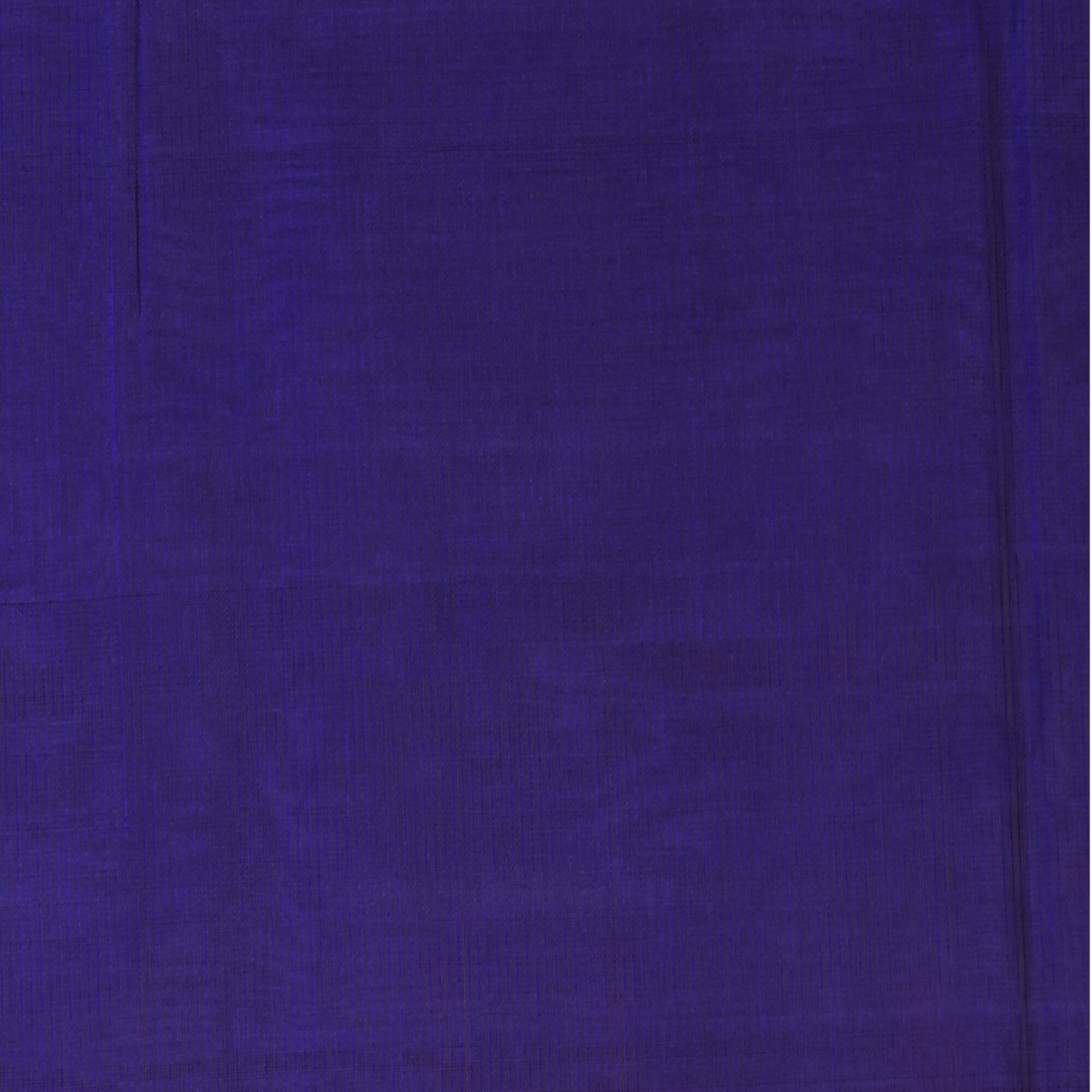 Silk cotton navy blue saree with jari boarder