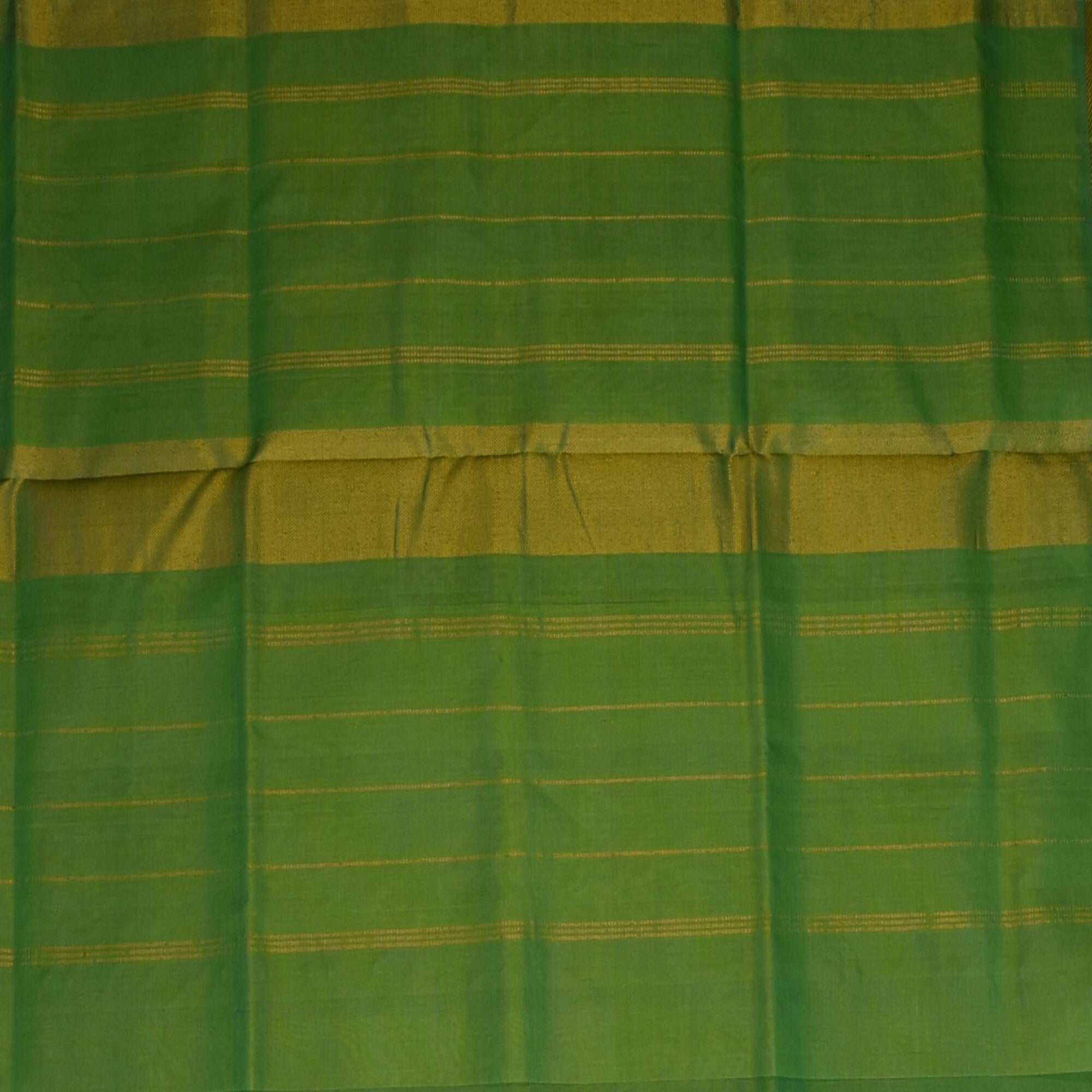 Silk cotton pista green saree with blouse