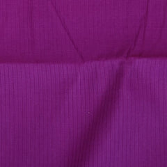 Ilkal Silk Coton Dark Pink Saree With Green Border