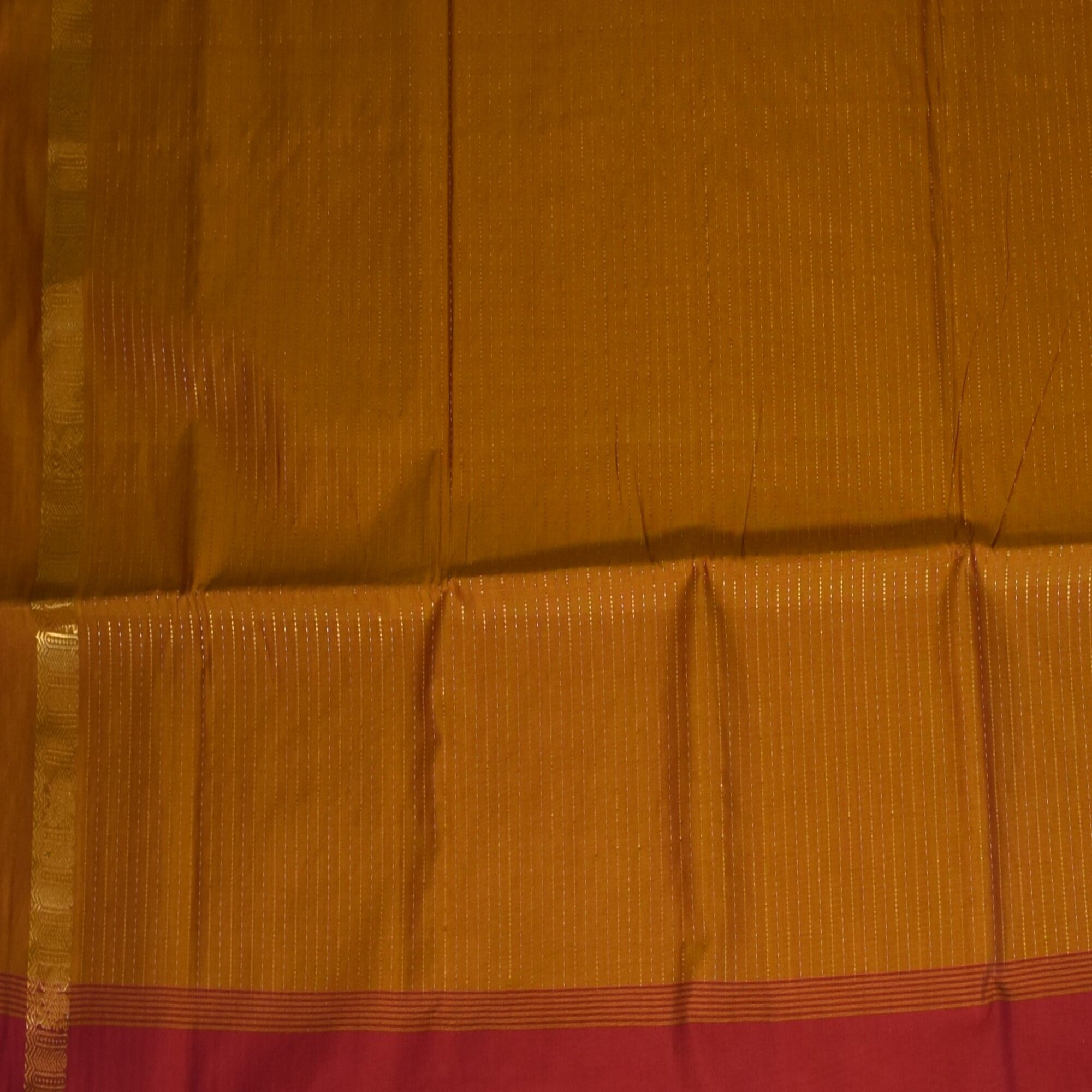 semi cotton mustard saree with blouse
