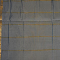 Semi Cotton Radium green saree with jari boarder