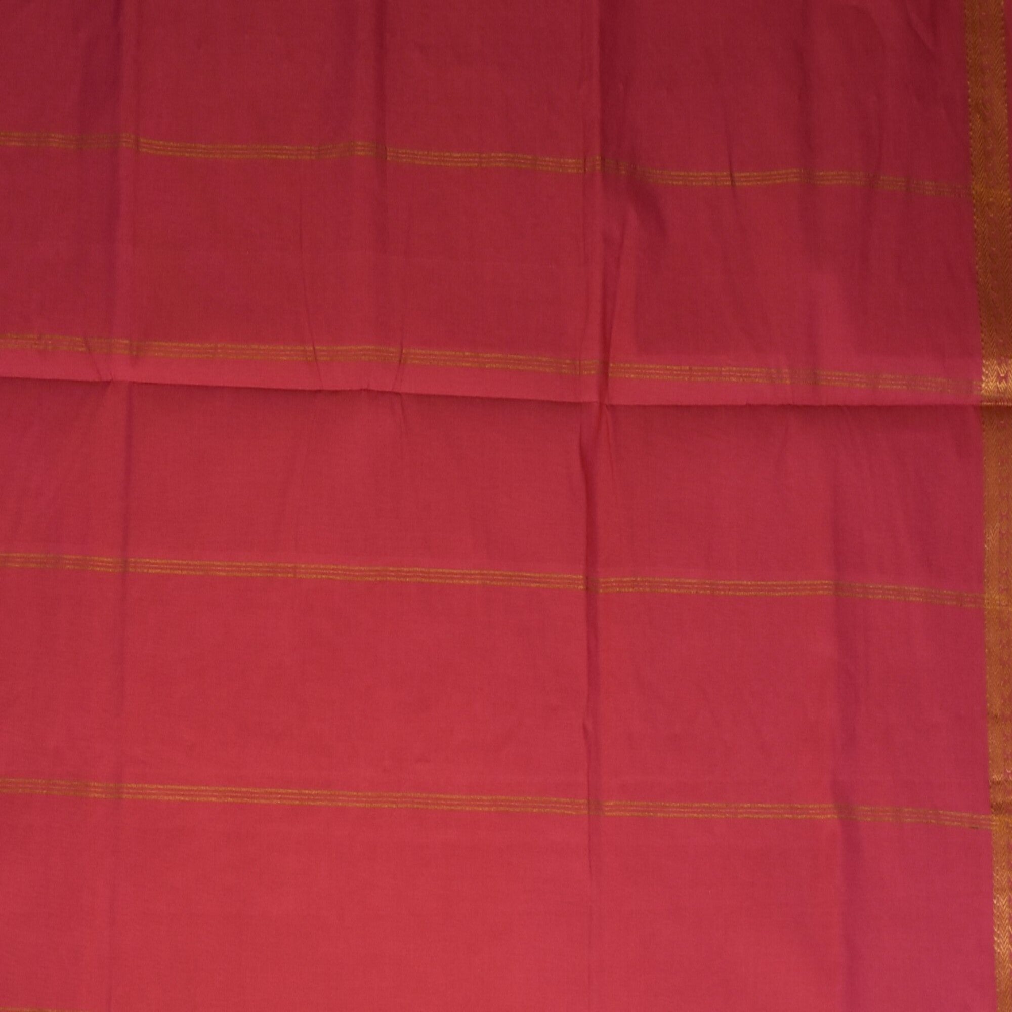 Semi cotton cream saree with jari boarder