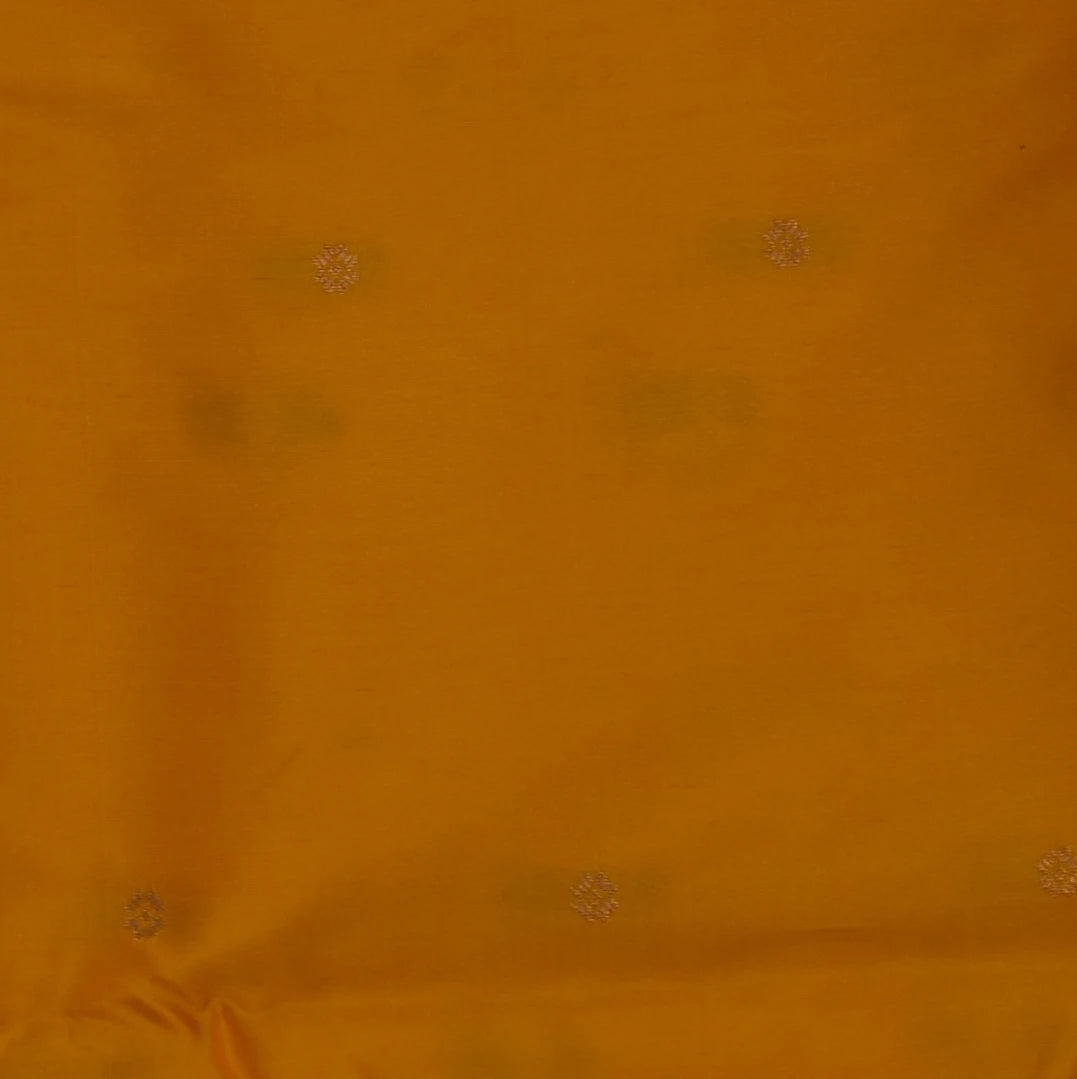 Ilkal Gadwal Pure Silk Yellow Saree With Shocking Pink Border