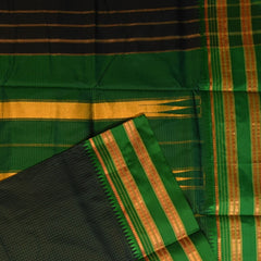 Ilkal Silk Forest Shadow Saree with Blouse