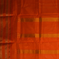 Ilkal Silk Rosewood Saree with Blouse