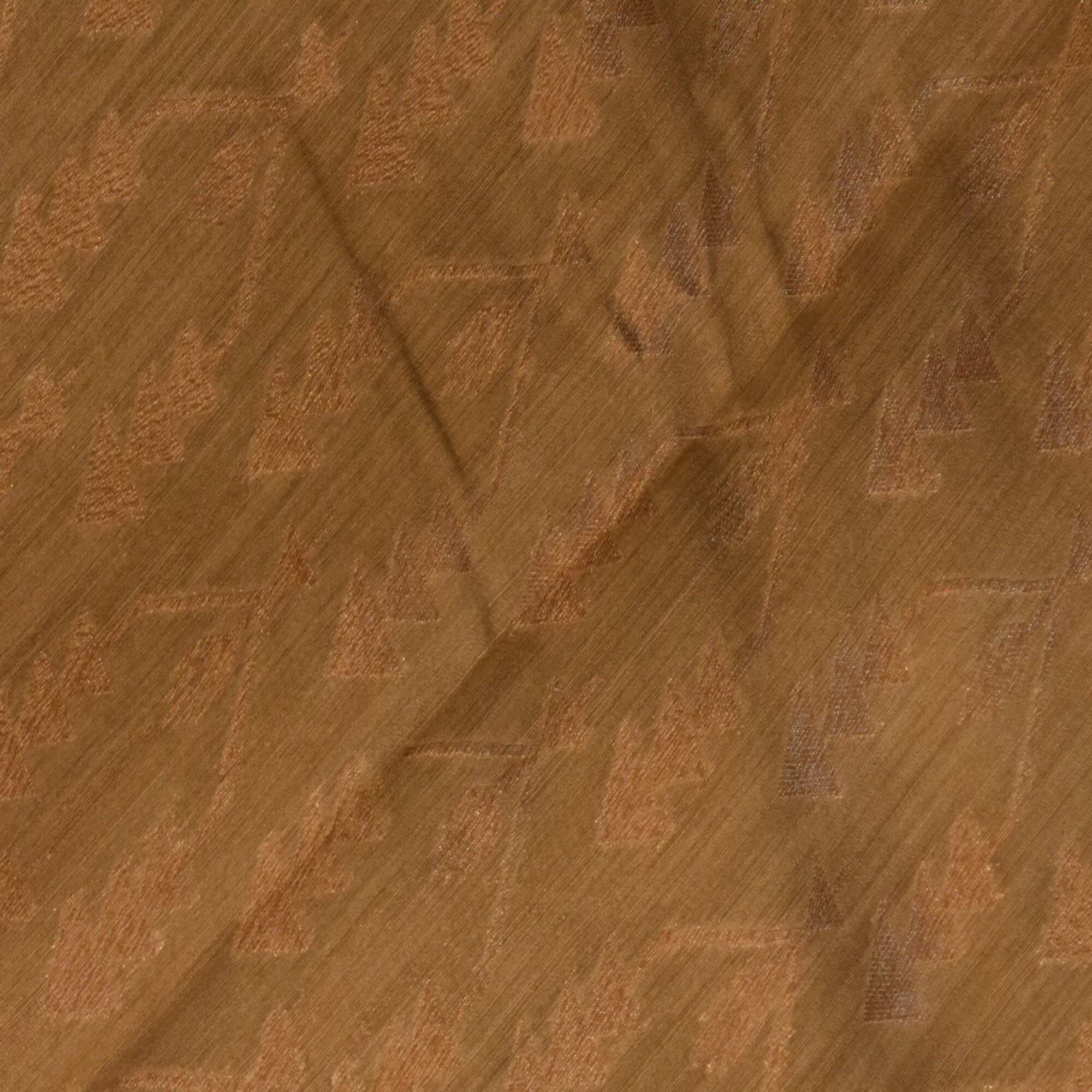 Benarasi monga silk beige saree with pink boarder jari work