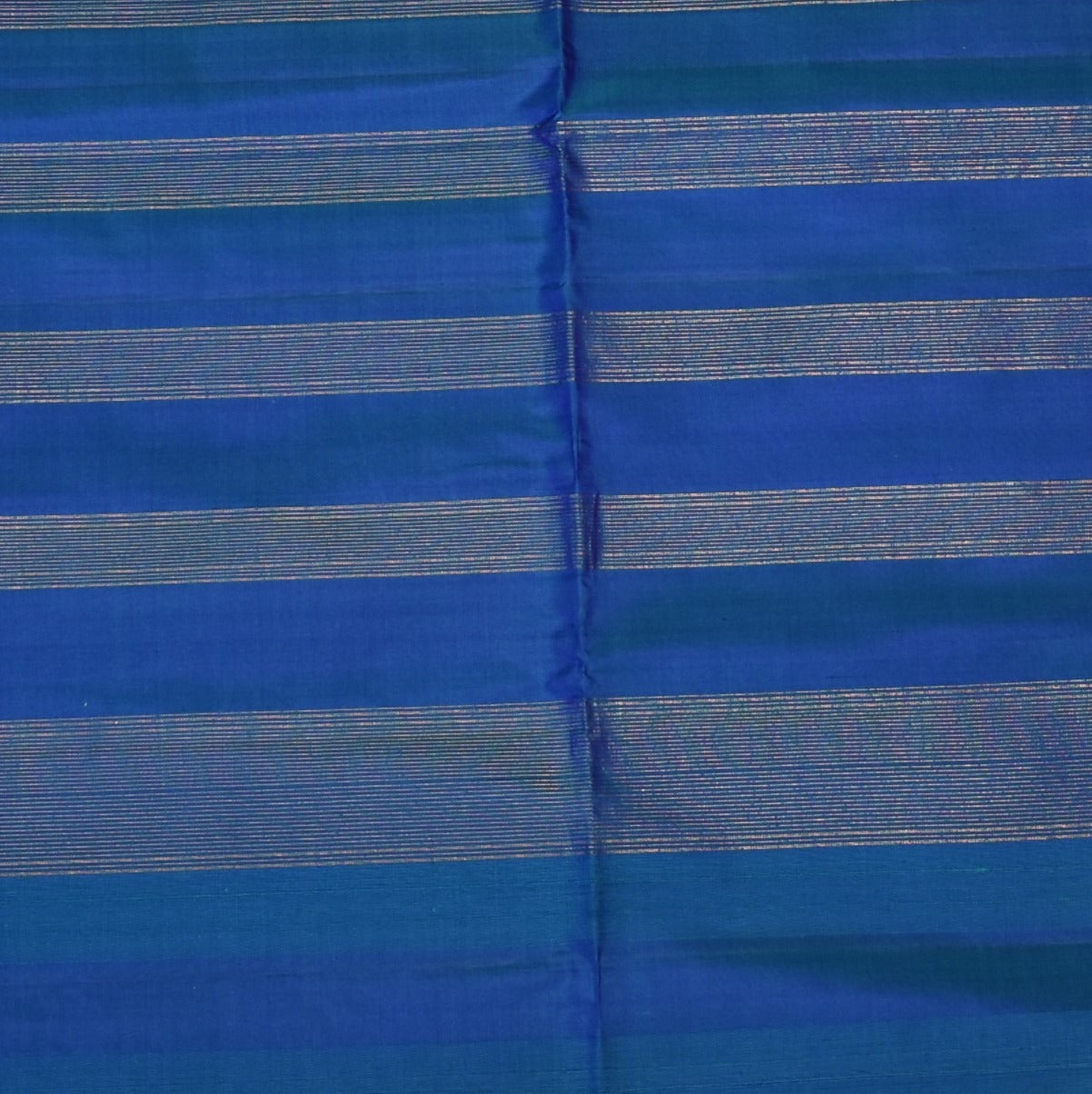 Pure silk Sapphire Blue Saree with Blouse