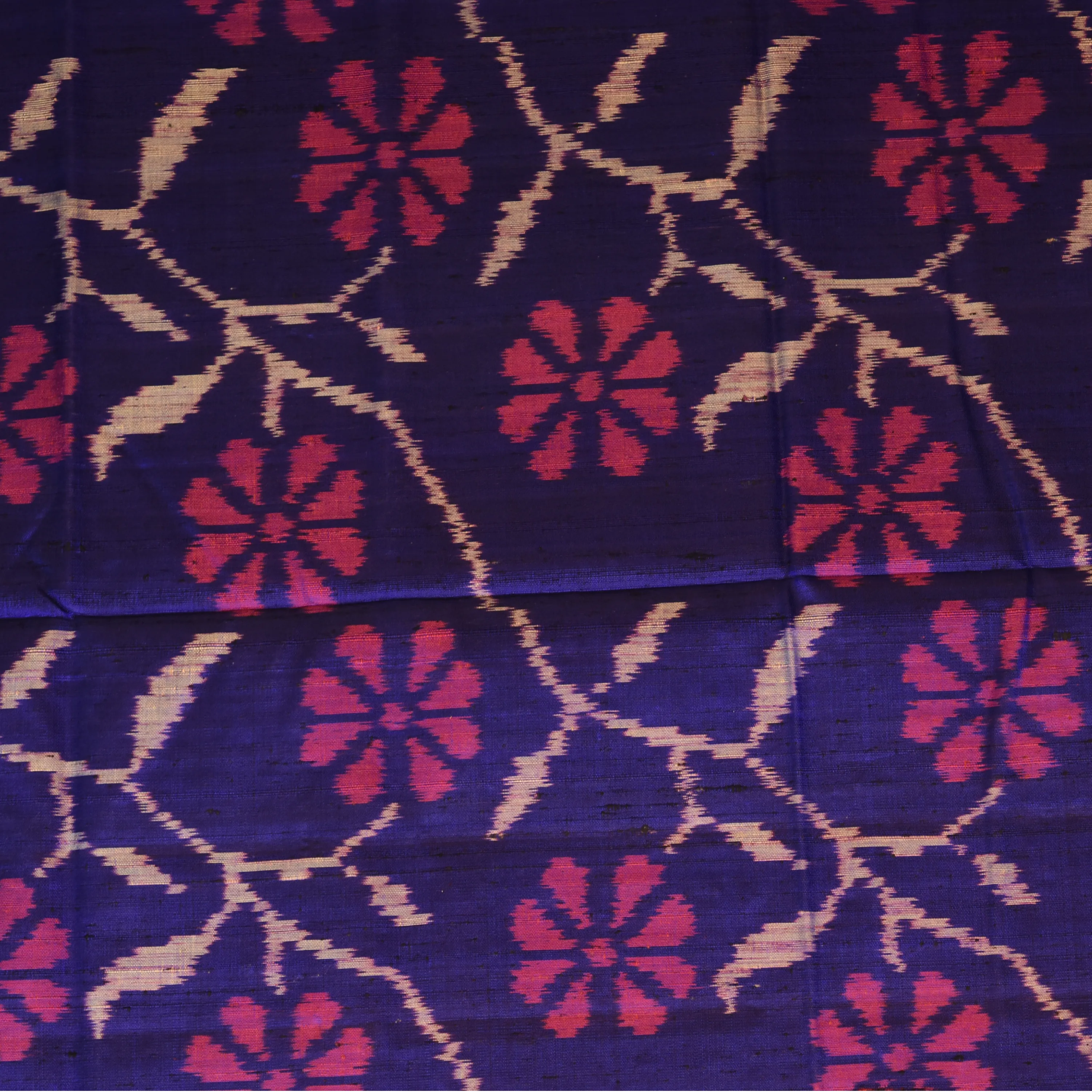 Rajkot Patola Indigo Saree with Blouse