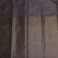 Benarasi pure silk peach puff color saree with jari boarder