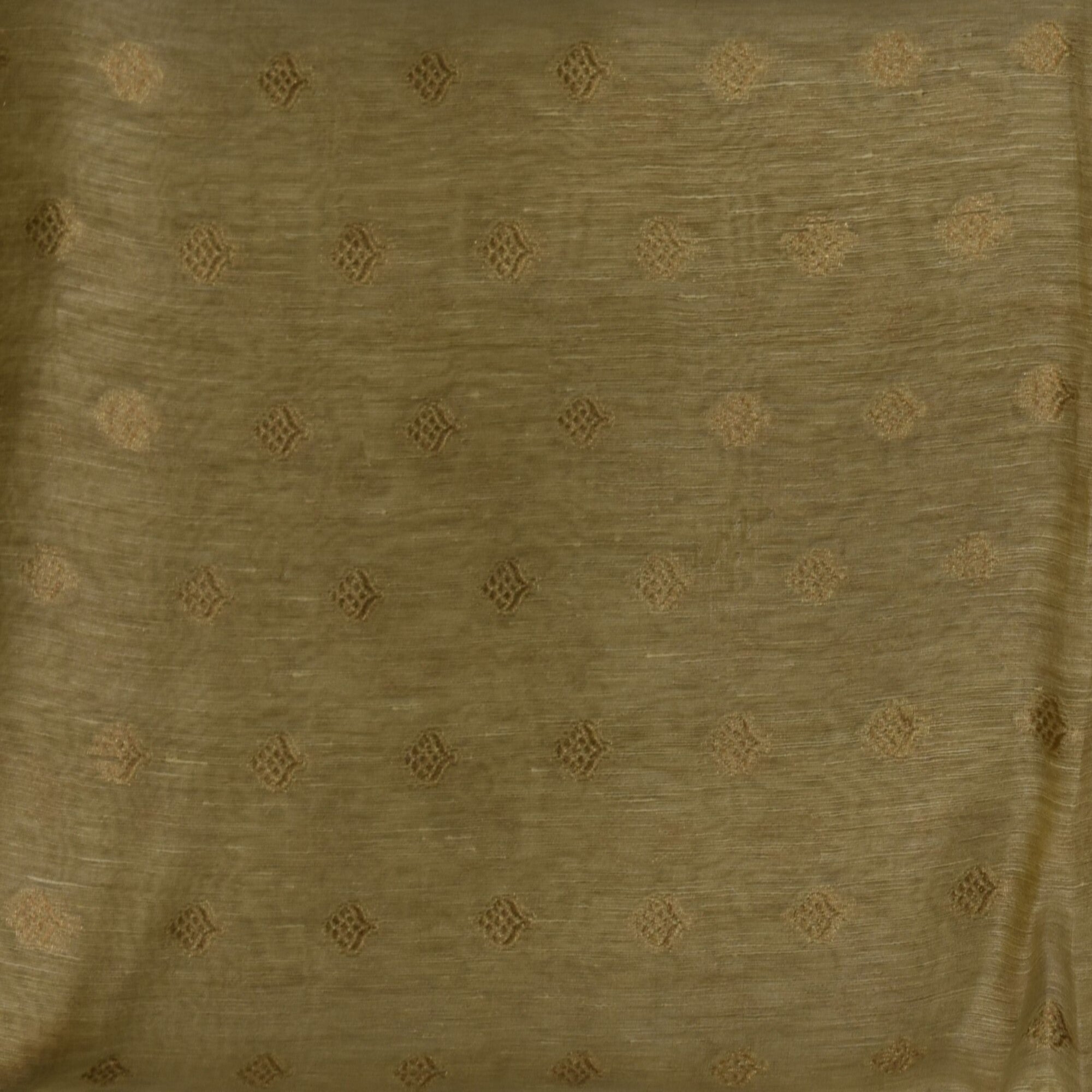 benarasi khathan silk  khadi saree with gold jari boarder