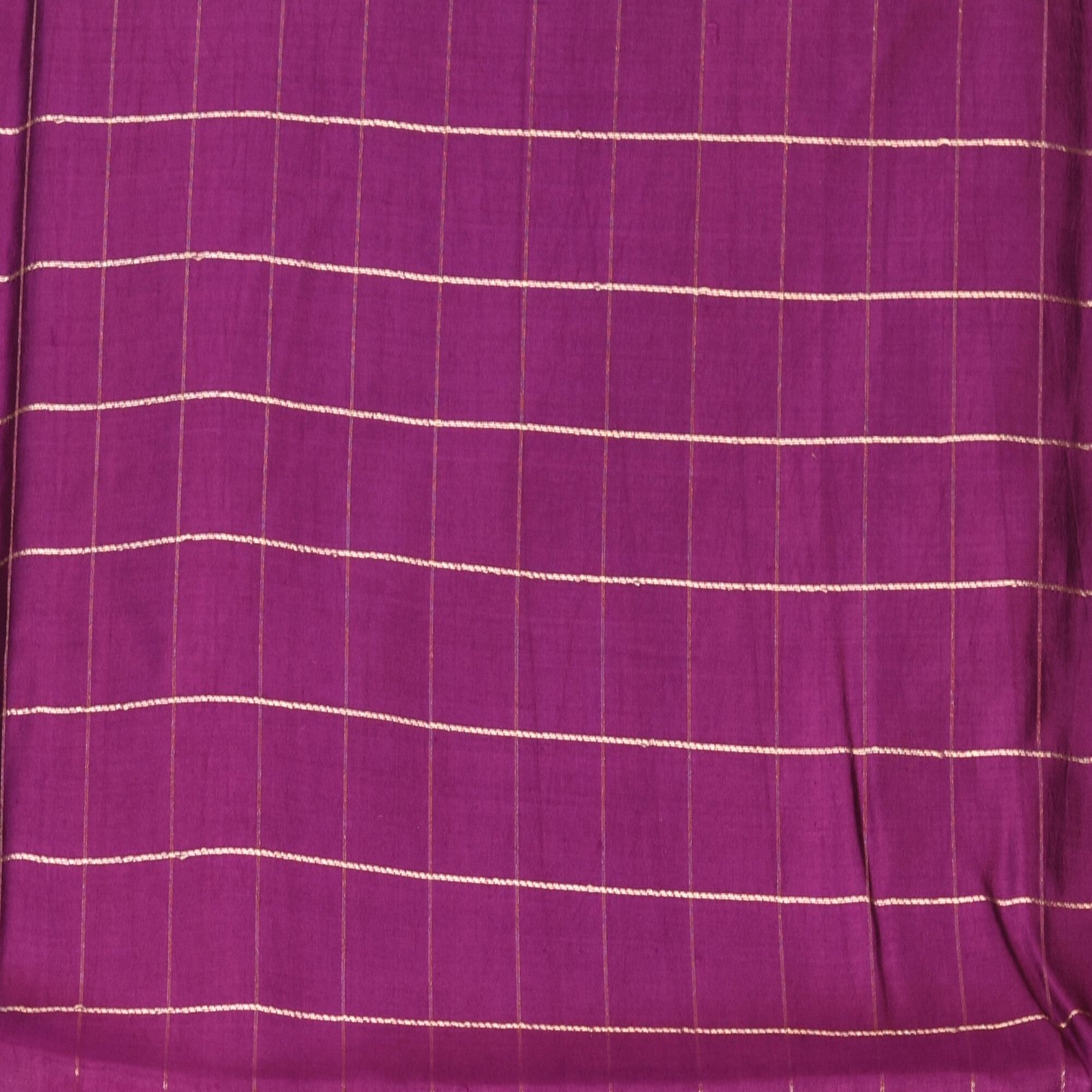 Benarasi kathan silk violet red saree with motif boarder