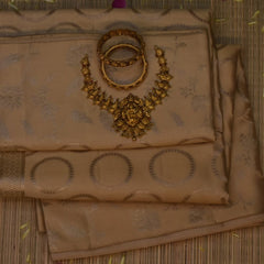 Pure silk Walnut Brown Saree with Blouse